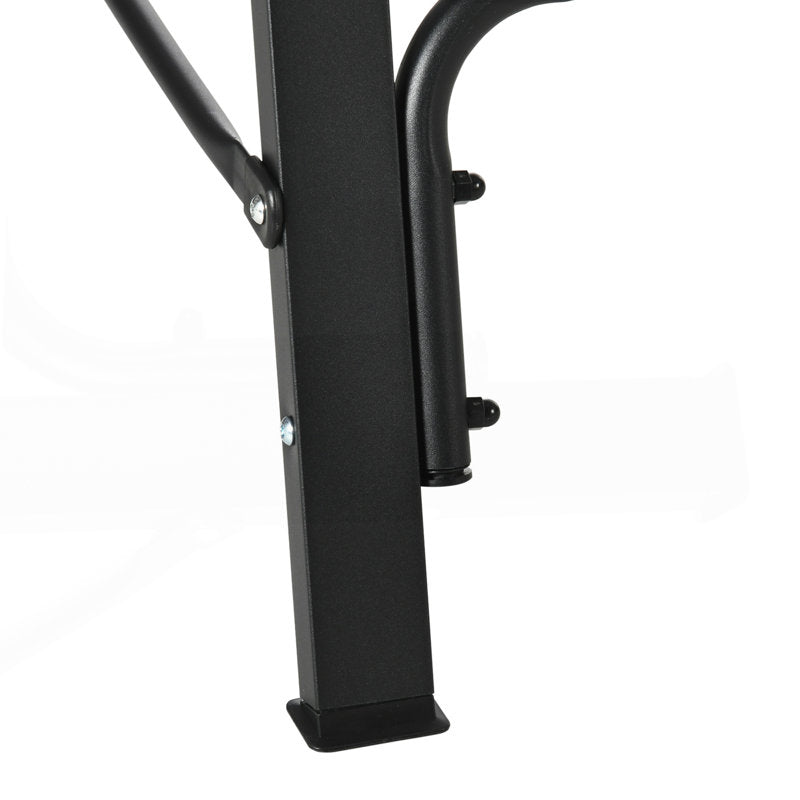 Heavy Duty Metal Porch Swing Stand - A-Frame Steel Frame for Patio