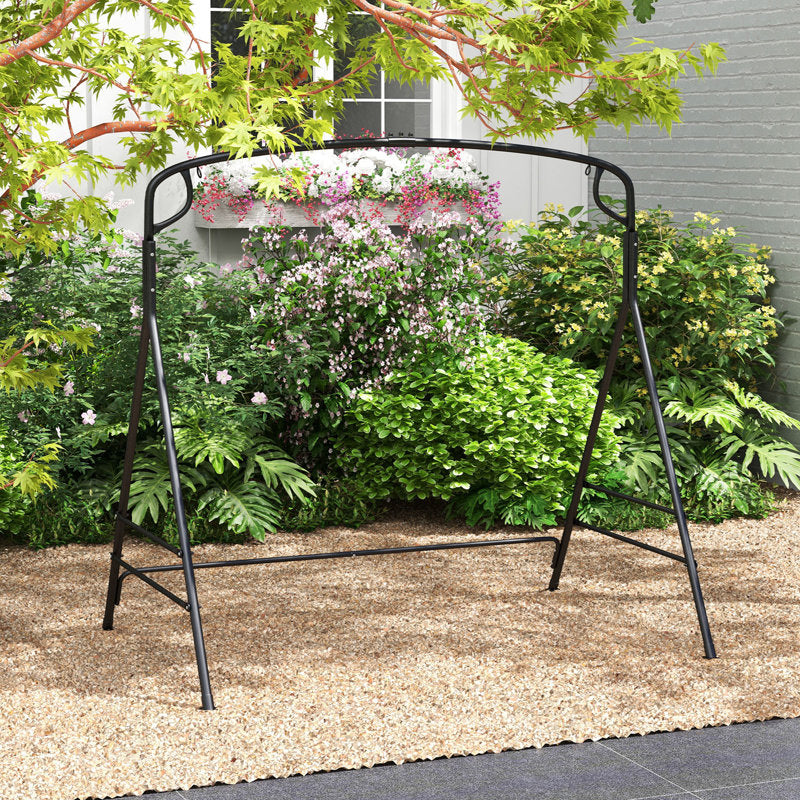 Heavy Duty Metal Swing Stand - A-Frame Porch & Hammock Frame