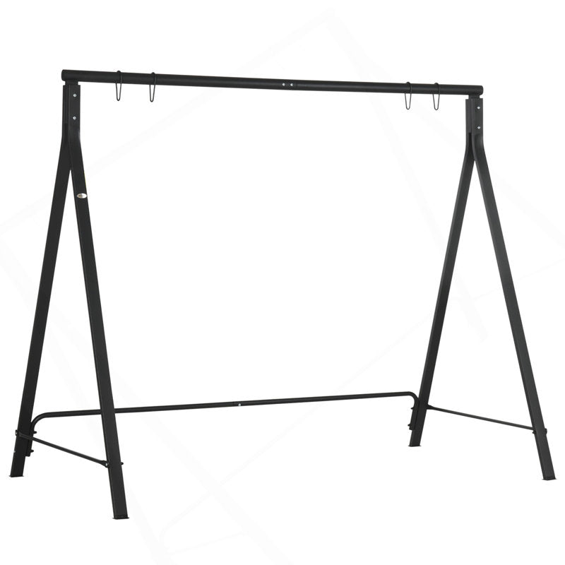 Heavy Duty Metal Porch Swing Stand - A-Frame Hanging Chair Frame