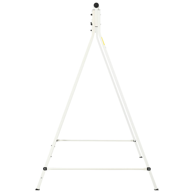 Heavy Duty Metal Porch Swing Stand - A-Frame Steel Outdoor Frame