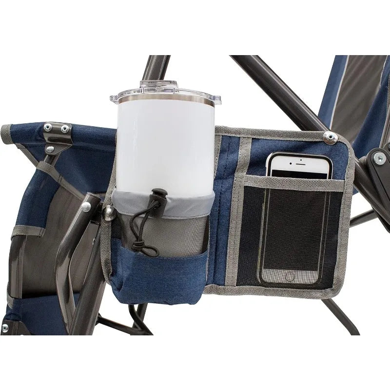 GCI Outdoor Legz Up Lounger Portable Reclining Chair for Camping