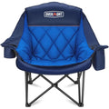Oversized Heavy-Duty Camping Chair - Padded Folding Chair for Adults