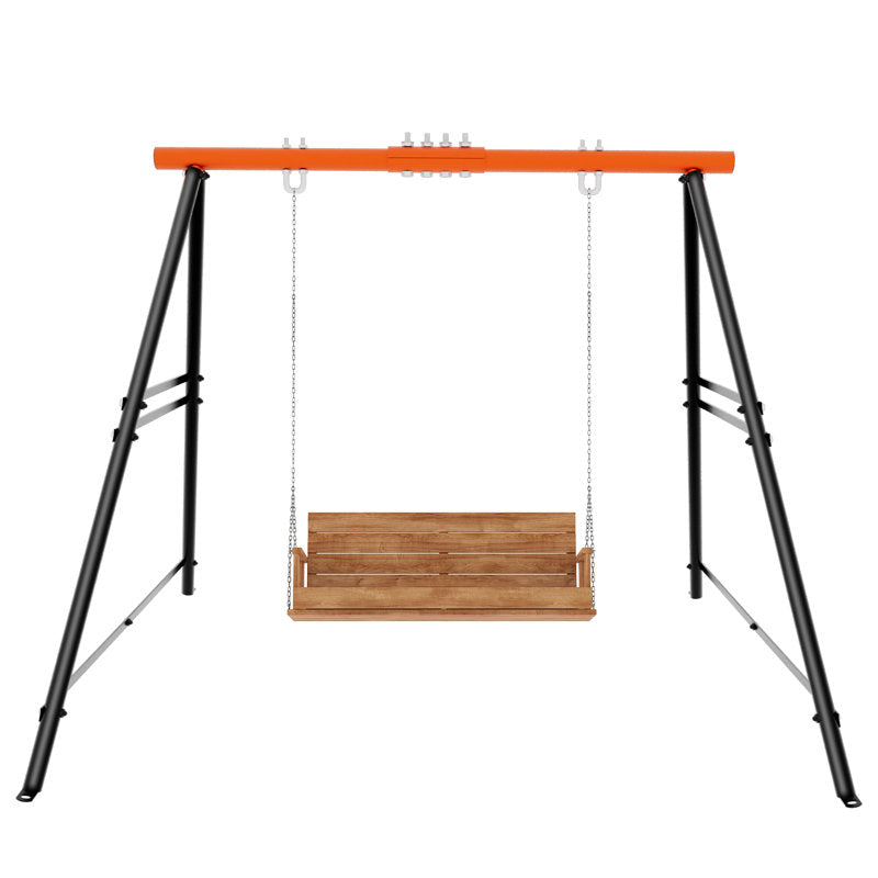 Heavy Duty Metal A-Frame Swing Stand for Backyard & Indoor Use